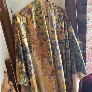 Colorful Floral Kimono Jacket